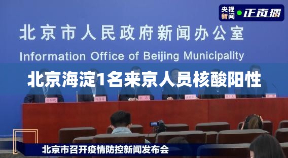 北京海淀1名来京人员核酸阳性(北京海淀区最新消息) 北京海淀1名来京人员核酸阳性(北京海淀区最新消息)