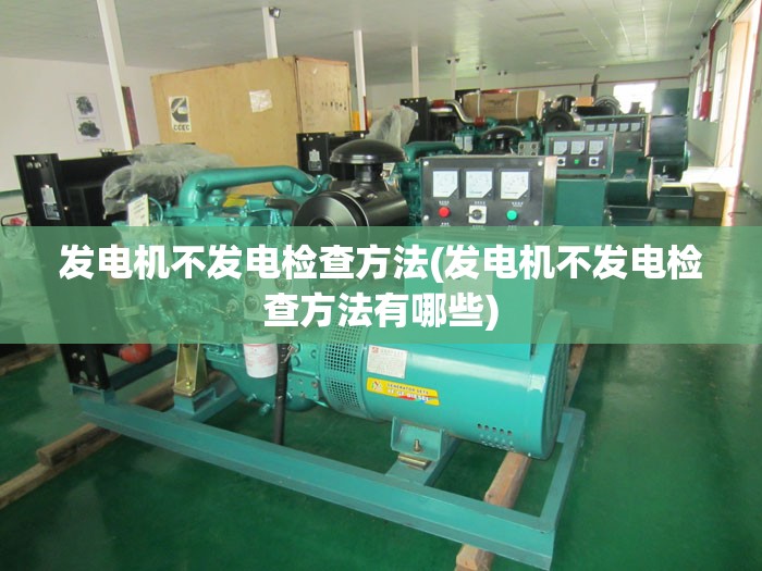 发电机不发电检查方法(发电机不发电检查方法有哪些) 发电机不发电检查方法(发电机不发电检查方法有哪些)