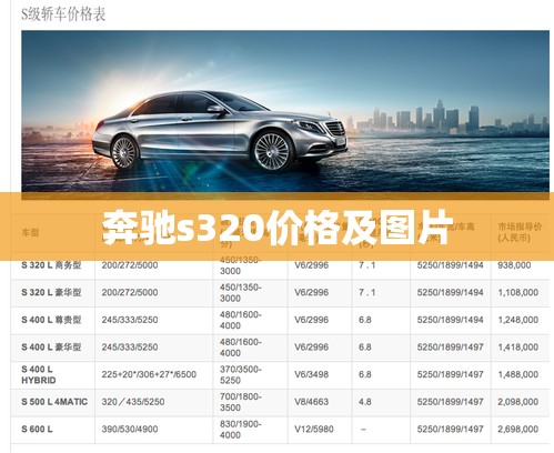 奔驰s320费用及图片/奔驰轿车s320l售价多少钱 奔驰s320费用及图片/奔驰轿车s320l售价多少钱