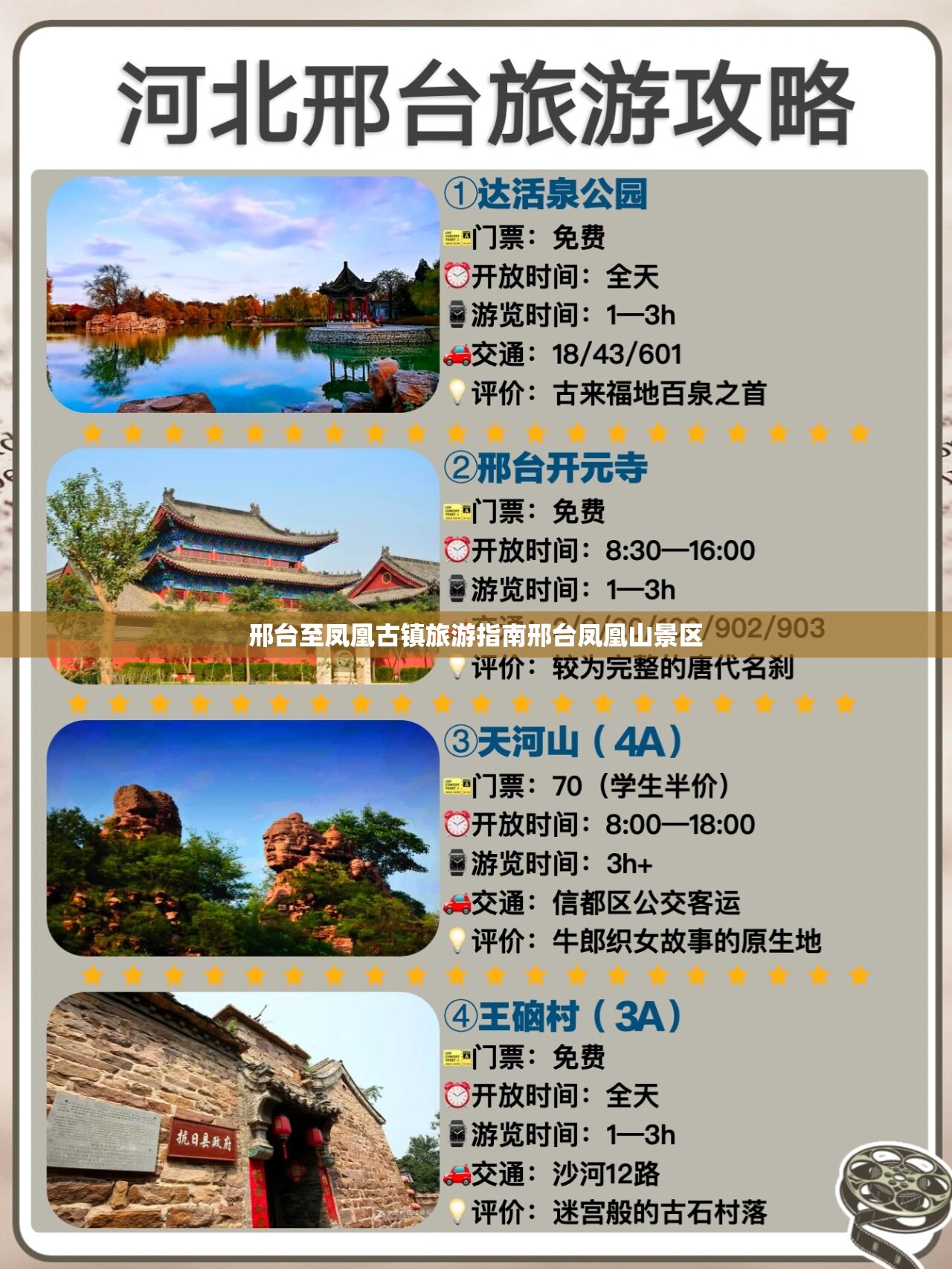 邢台至凤凰古镇旅游指南邢台凤凰山景区
