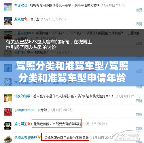 驾照分类和准驾车型/驾照分类和准驾车型申请年龄