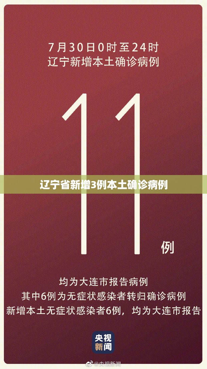 辽宁省新增3例本土确诊病例/辽宁新冠疫情最新报道 辽宁省新增3例本土确诊病例/辽宁新冠疫情最新报道