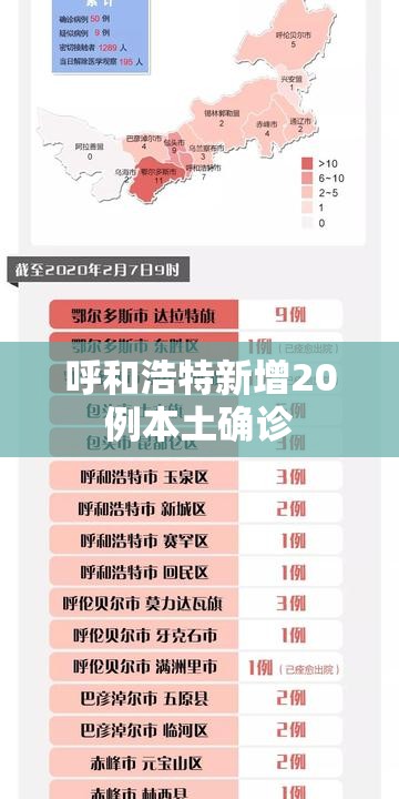呼和浩特新增20例本土确诊/呼和浩特疫情