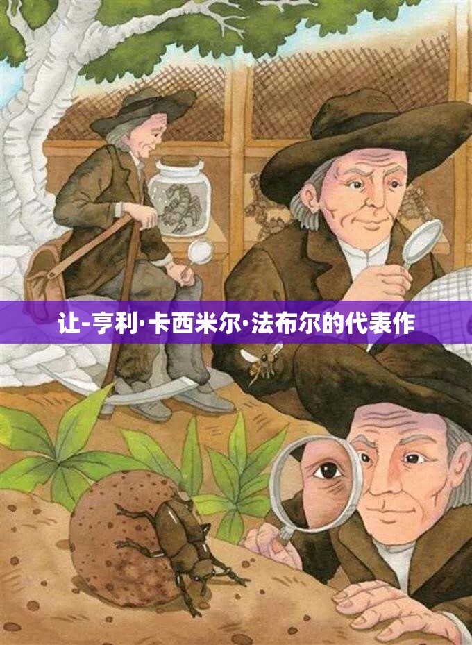 让-亨利·卡西米尔·法布尔的代表作