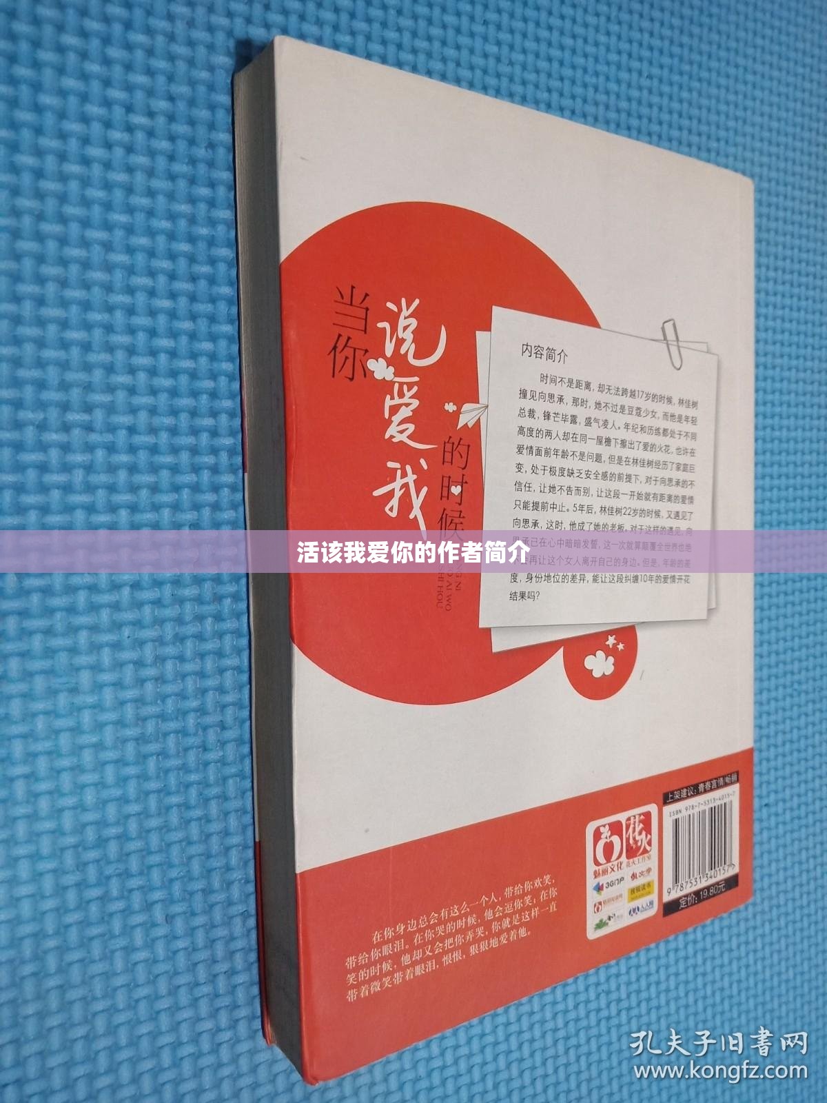 活该我爱你的作者简介