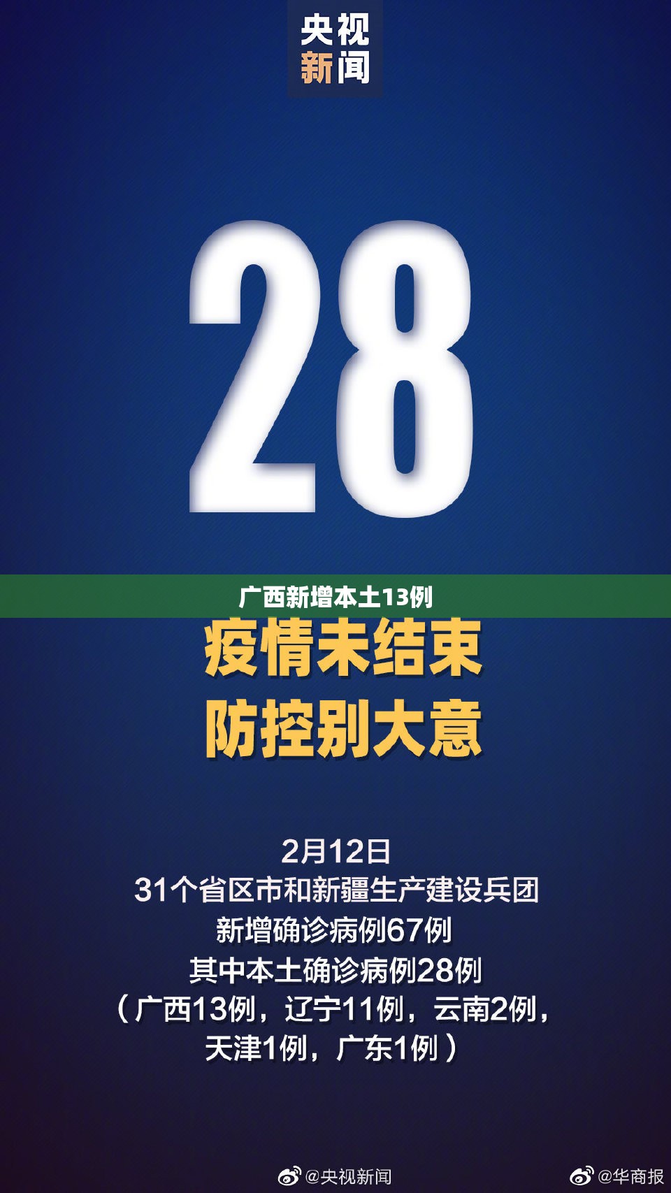 广西新增本土13例/广西新冠状病毒