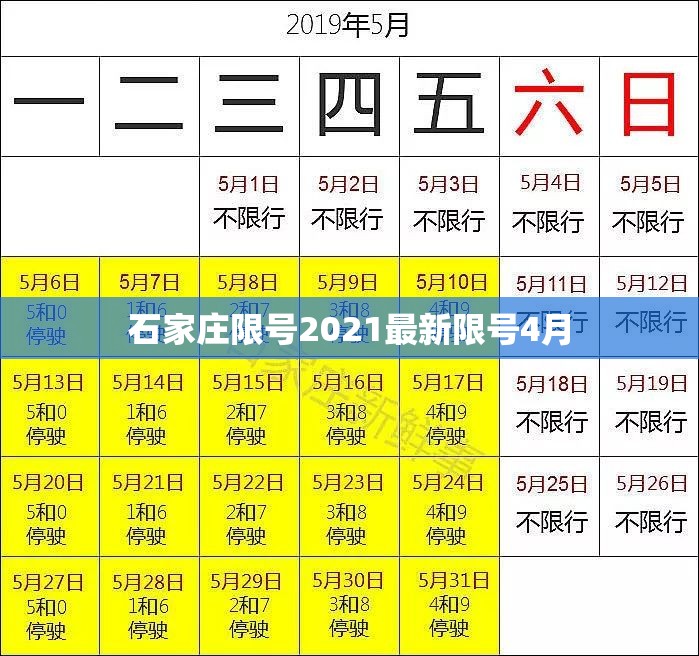 石家庄限号2021最新限号4月/石家庄限号2021最新限号4月份查询 石家庄限号2021最新限号4月/石家庄限号2021最新限号4月份查询