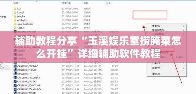 辅助教程分享“玉溪娱乐室捞腌菜怎么开挂”详细辅助软件教程