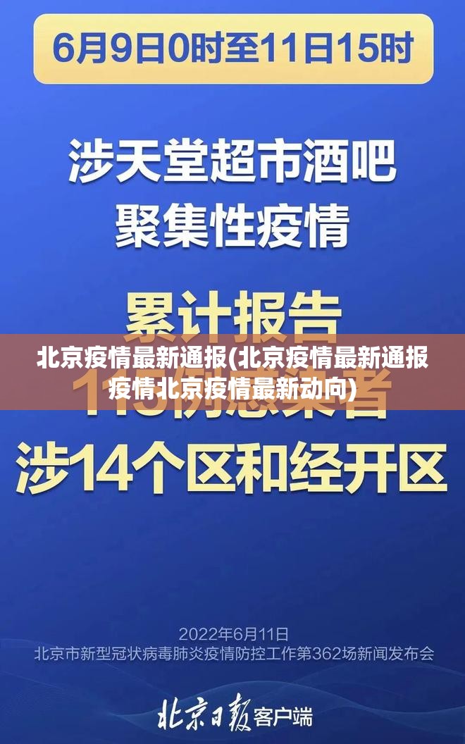 北京疫情最新通报(北京疫情最新通报疫情北京疫情最新动向)