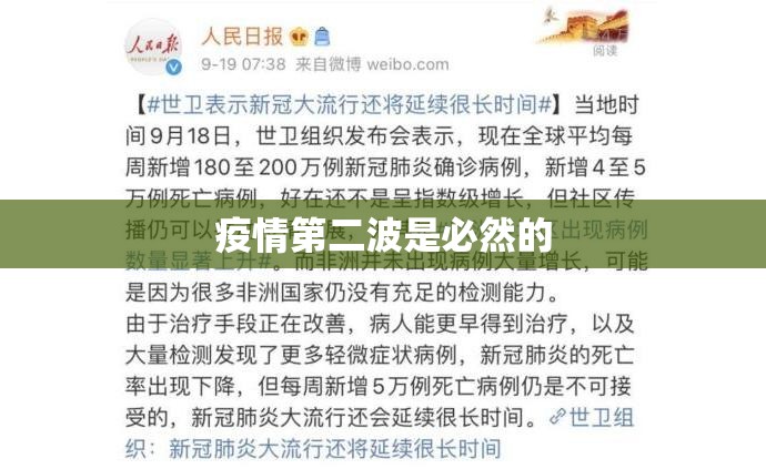 【疫情第二波是必然的,疫情第一个发声的人叫什么】 【疫情第二波是必然的,疫情第一个发声的人叫什么】