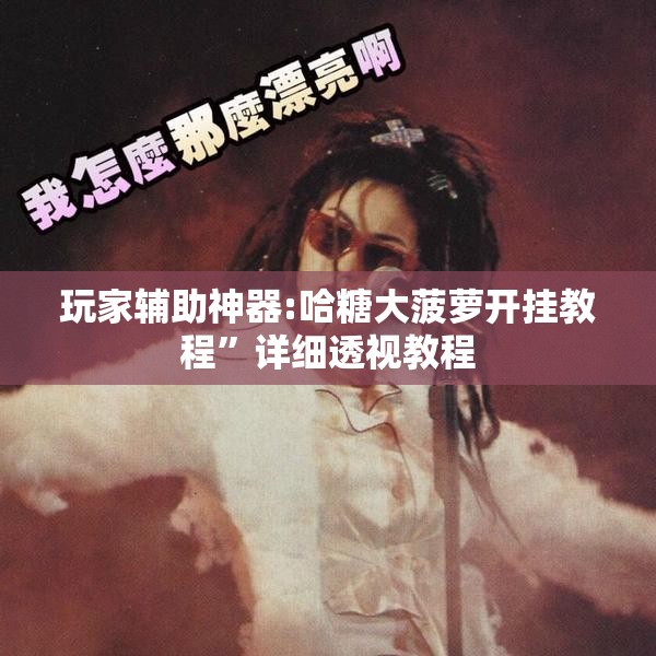 玩家辅助神器:哈糖大菠萝开挂教程”详细透视教程