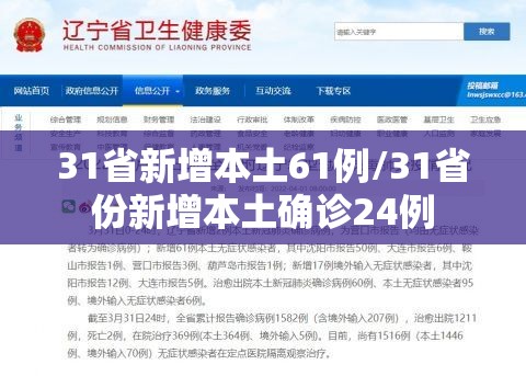 31省新增本土61例/31省份新增本土确诊24例