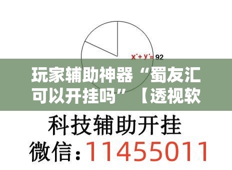 玩家辅助神器“蜀友汇可以开挂吗”【透视软件教程分享】