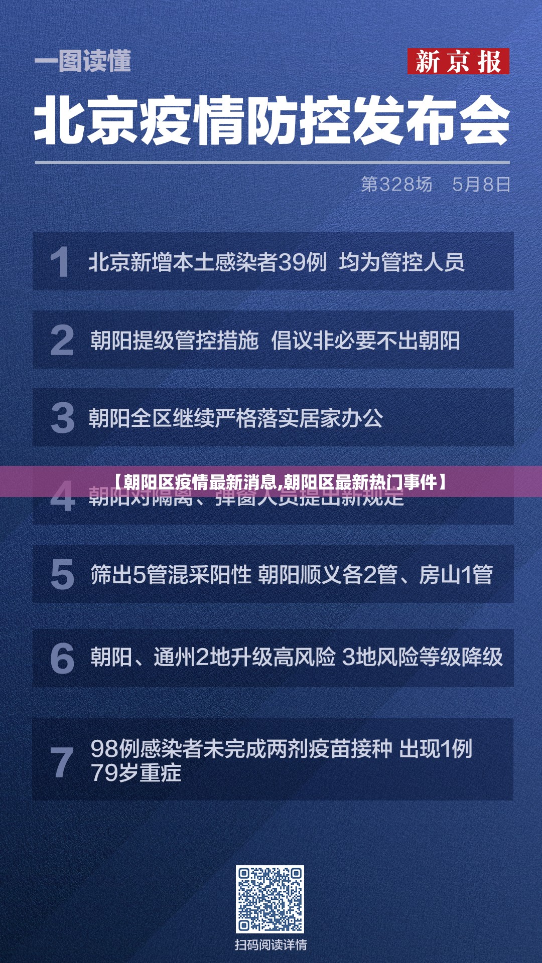 【朝阳区疫情最新消息,朝阳区最新热门事件】 【朝阳区疫情最新消息,朝阳区最新热门事件】