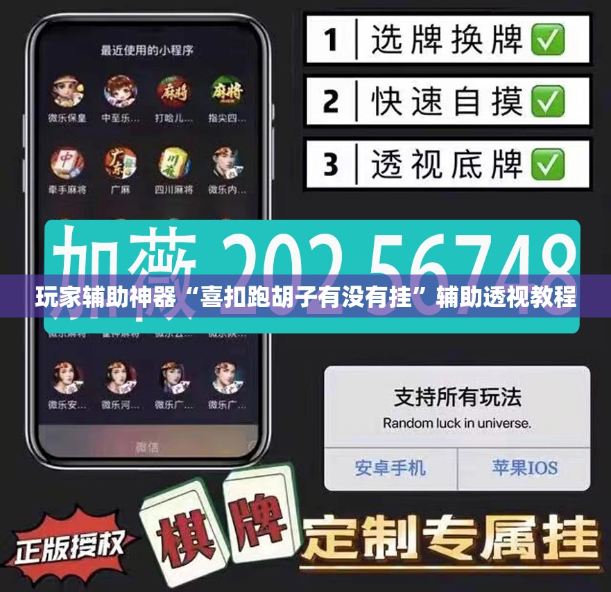 玩家辅助神器“喜扣跑胡子有没有挂”辅助透视教程