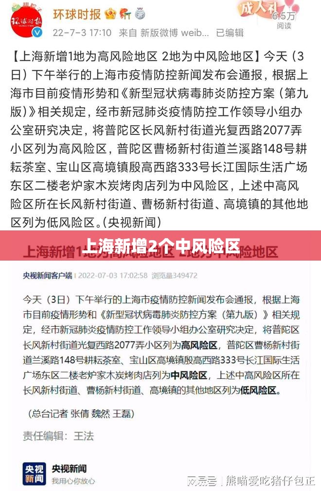 上海新增2个中风险区(上海台风最危险的三个区) 上海新增2个中风险区(上海台风最危险的三个区)