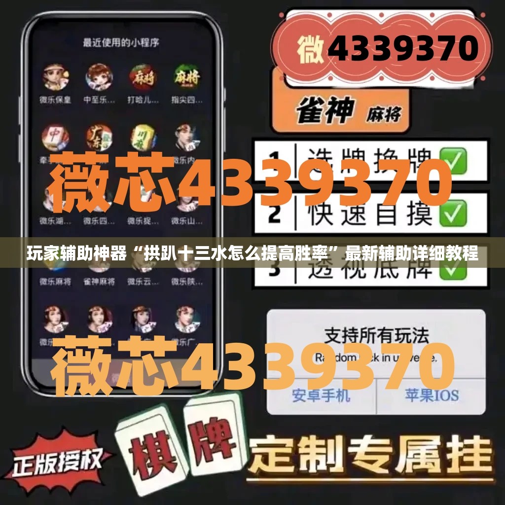 玩家辅助神器“拱趴十三水怎么提高胜率”最新辅助详细教程