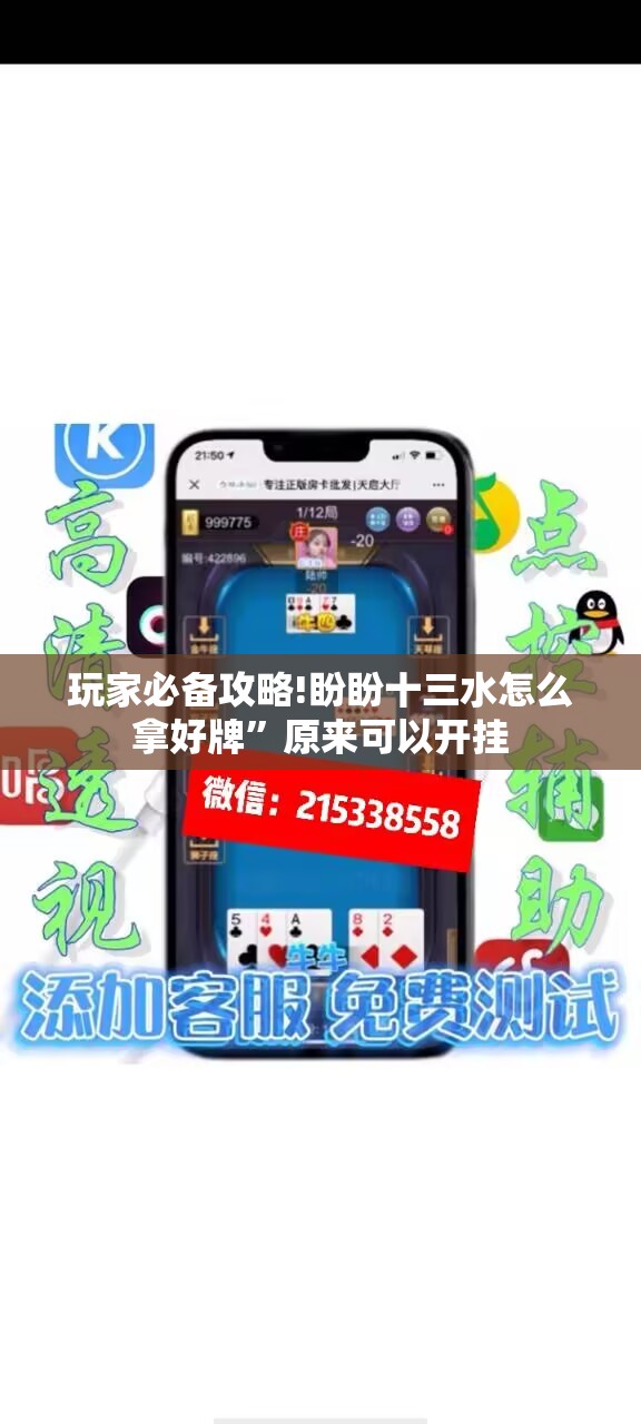 玩家必备攻略!盼盼十三水怎么拿好牌”原来可以开挂