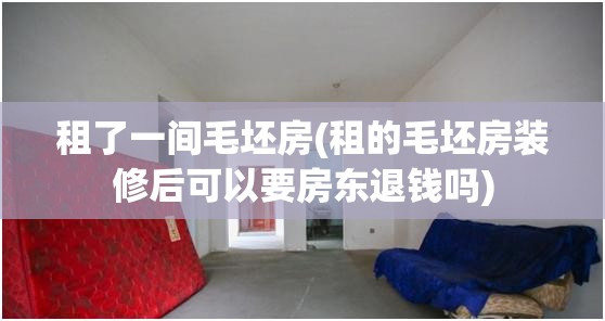 租了一间毛坯房(租的毛坯房装修后可以要房东退钱吗) 租了一间毛坯房(租的毛坯房装修后可以要房东退钱吗)