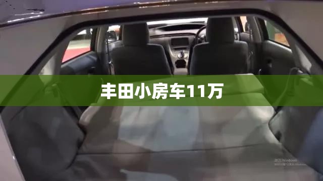 丰田小房车11万