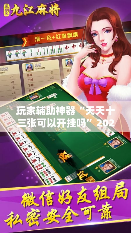 玩家辅助神器“天天十三张可以开挂吗”2026开挂教程步骤