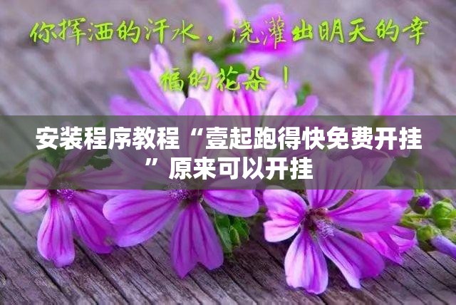 安装程序教程“壹起跑得快免费开挂	”原来可以开挂