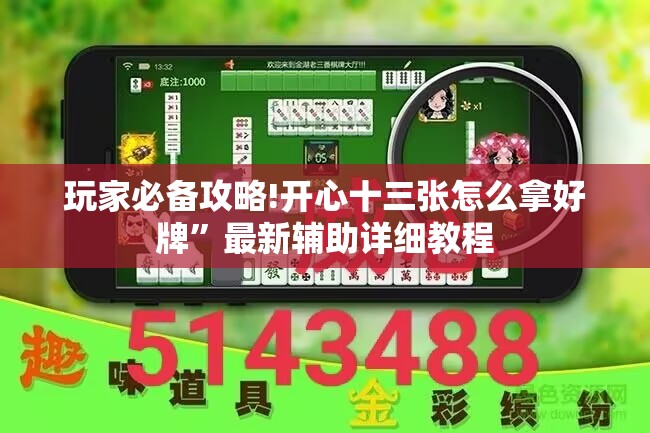 玩家必备攻略!开心十三张怎么拿好牌”最新辅助详细教程