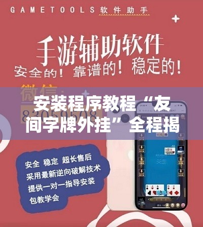 安装程序教程“友间字牌外挂	”全程揭秘开挂教程