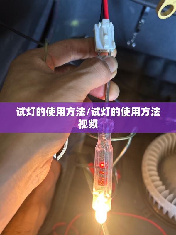 试灯的使用方法/试灯的使用方法视频