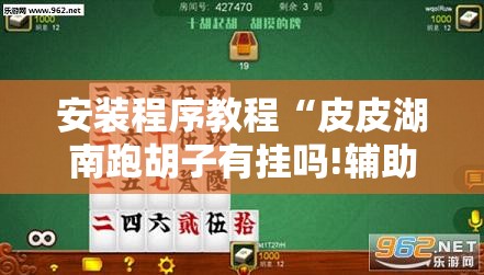 安装程序教程“皮皮湖南跑胡子有挂吗!辅助神器插件下载