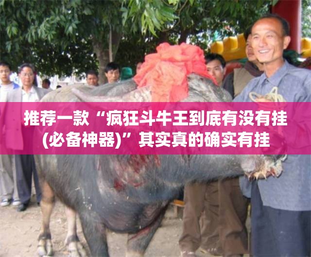 推荐一款“疯狂斗牛王到底有没有挂(必备神器)”其实真的确实有挂