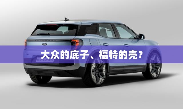 大众的底子	、福特的壳？