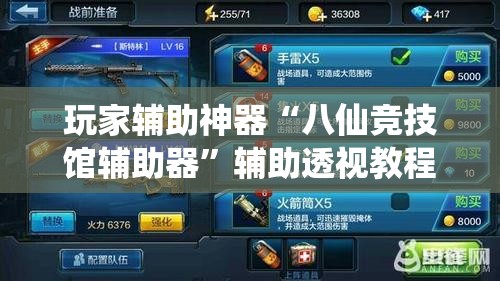 玩家辅助神器“八仙竞技馆辅助器”辅助透视教程