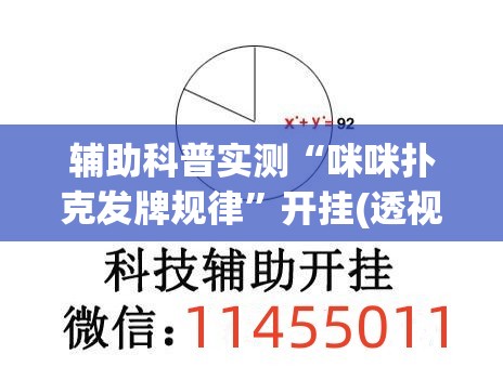 辅助科普实测“咪咪扑克发牌规律”开挂(透视)辅助教程