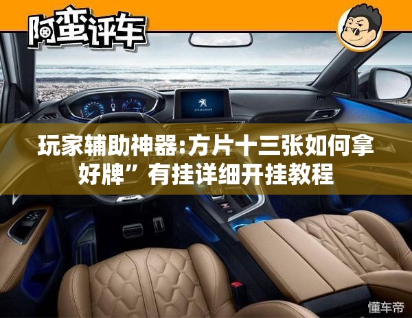 玩家辅助神器:方片十三张如何拿好牌”有挂详细开挂教程