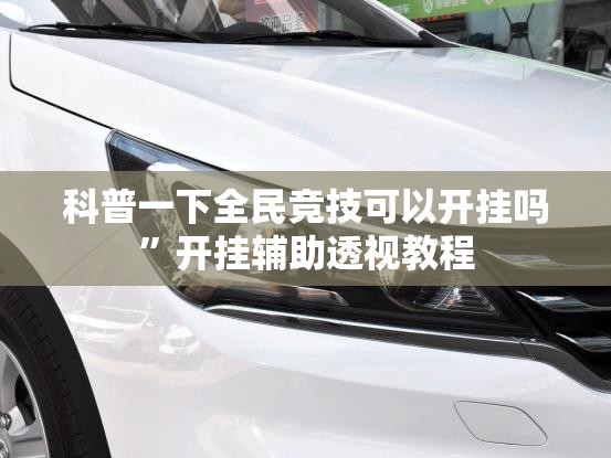 科普一下全民竞技可以开挂吗	”开挂辅助透视教程