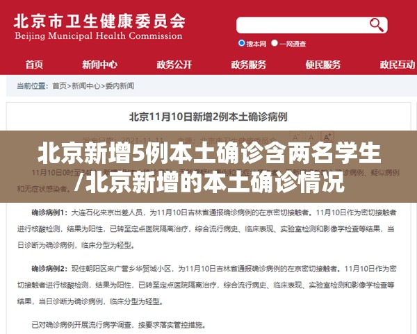 北京新增5例本土确诊含两名学生/北京新增的本土确诊情况 北京新增5例本土确诊含两名学生/北京新增的本土确诊情况