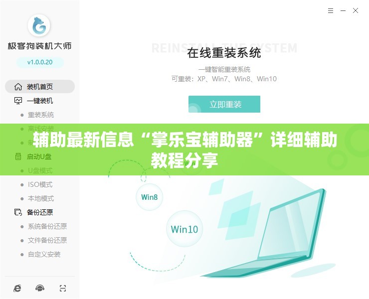 辅助最新信息“掌乐宝辅助器”详细辅助教程分享