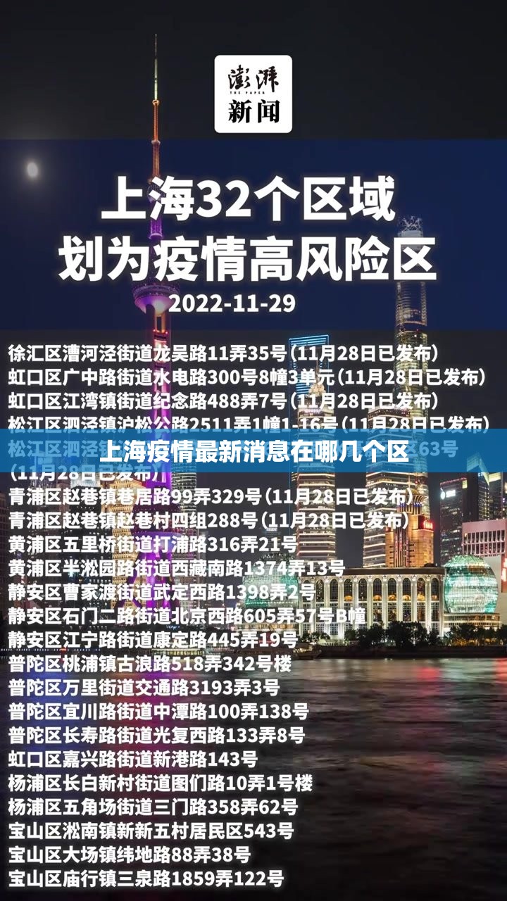【上海疫情最新消息在哪几个区,上海疫情严不严重】 【上海疫情最新消息在哪几个区,上海疫情严不严重】