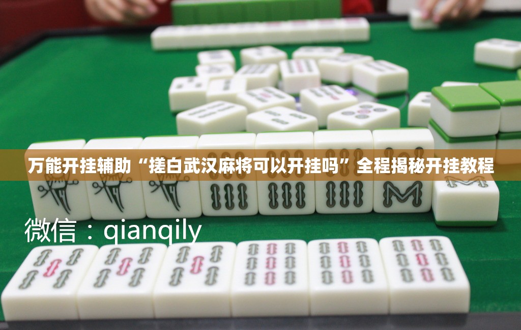 万能开挂辅助“搓白武汉麻将可以开挂吗”全程揭秘开挂教程
