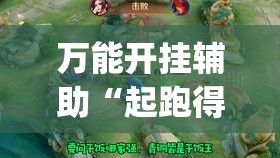 万能开挂辅助“起跑得快比鸡可以开挂吗”开挂(透视)辅助教程