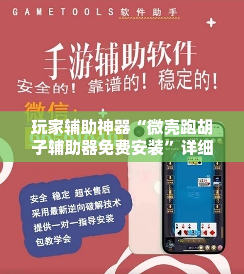 玩家辅助神器“微壳跑胡子辅助器免费安装”详细分享装挂步骤